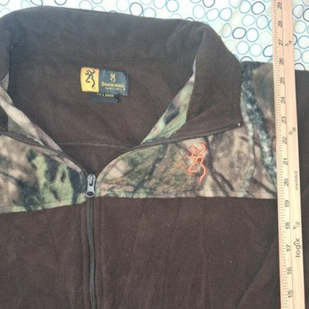 Browning Full Zip XXL Fleece Pullover
